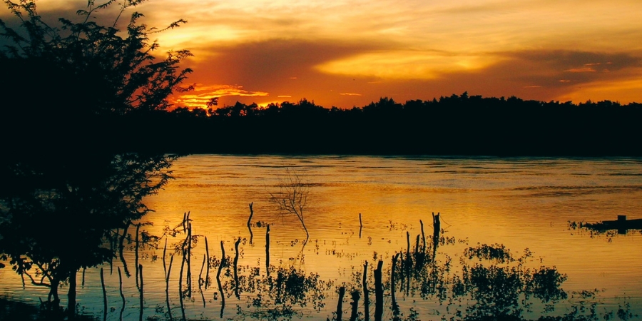 Rio Jaguaribe. Aracati-CE. Foto de Marciano Ponciano.